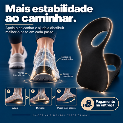PEAKFlex™ – Palmilha de Suporte para Corrigir o Pé + 60% DE DESCONTO HOJE! 🔥