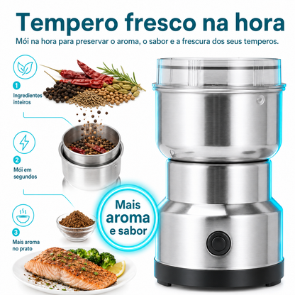 SaborFresco™ - Moedor Elétrico Sem Esforço