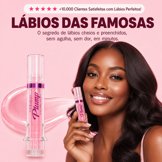 LipPlump™ – Gloss Volumizador de Preenchimento+ Paga1,Leva 2 APENAS HOJE🔥