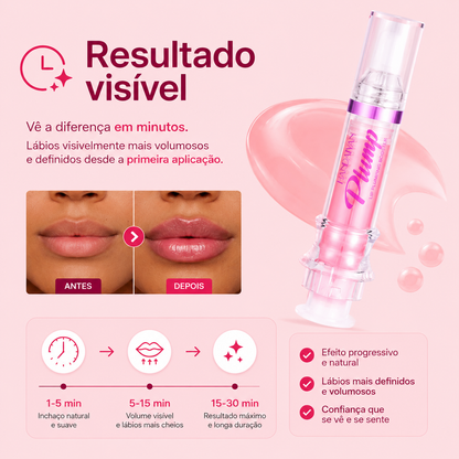 LipPlump™ – Gloss Volumizador de Preenchimento+ Paga1,Leva 2 APENAS HOJE🔥
