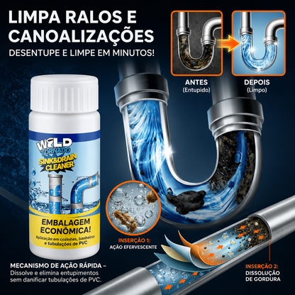 🌪️ Wild Tornado™ Desentope Canos + Pague 1 e Leve 2! SOMENTE HOJE 🔥