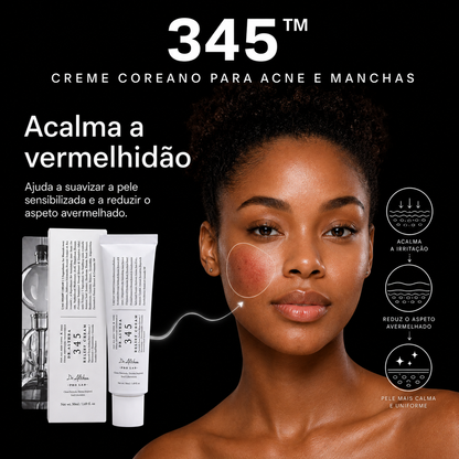 345™ - Creme Coreano para Acne e Manchas +60% DE DESCUENTO SOMENTE HOJE! 🔥