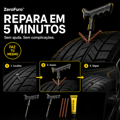 ZeroFuro™ – Kit Profissional de Reparação de Pneus 🔥 +60% DE DESCONTO SÓ HOJE!