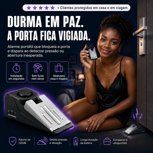 🔒 NightGuard™ - Alarme de Porta com sensor + Paga1,Leva 2 APENAS HOJE🔥