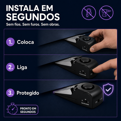 🔒NightGuard™ - Alarme de Porta com sensor