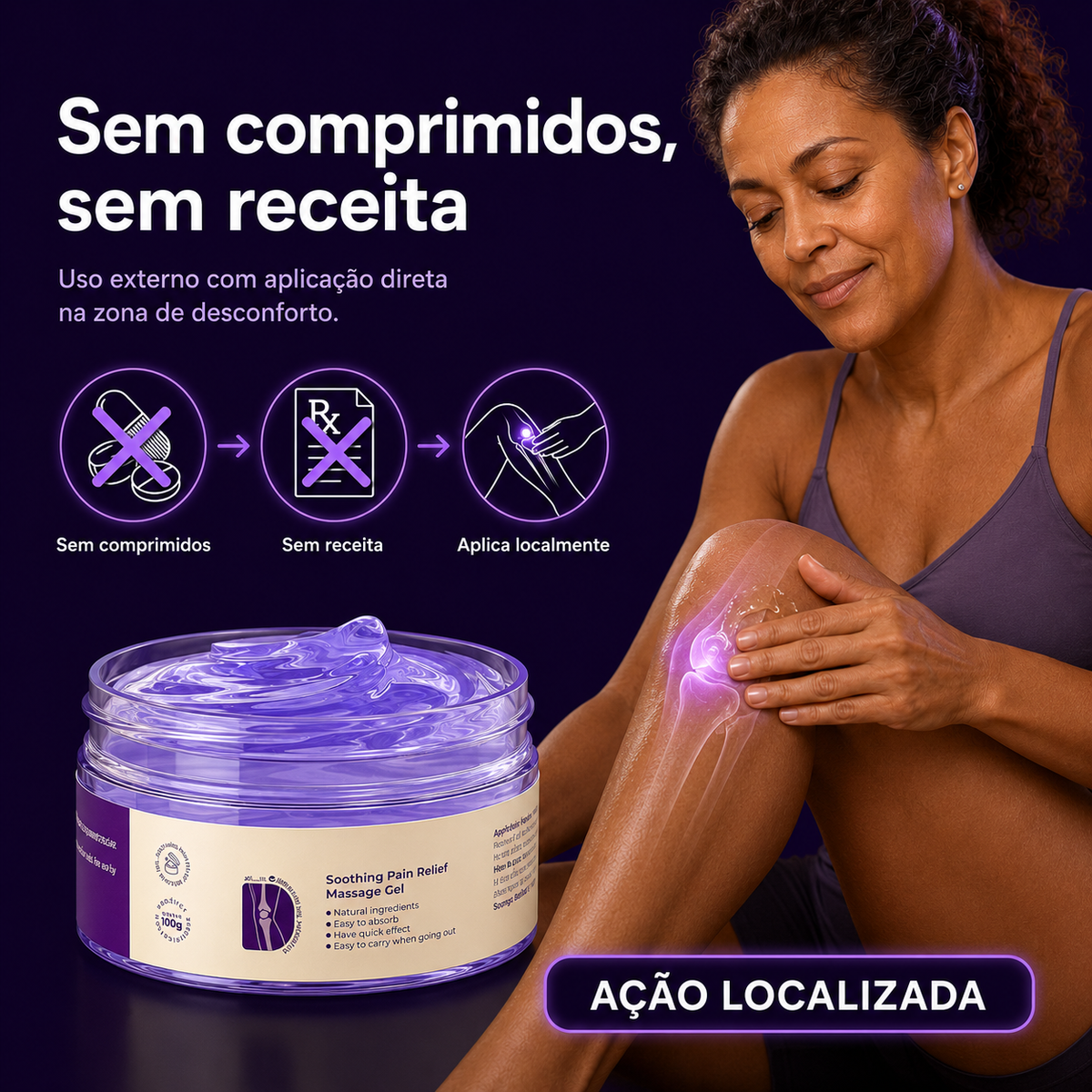 SootheRelief™ – Gel Massageador +60% DE DESCUENTO SOMENTE HOJE! 🔥