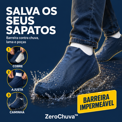 ZeroChuvaKit™- Capa + CobreSapato Impermeável. 60% DE DESCONTO SOMENTE HOJE! 🔥
