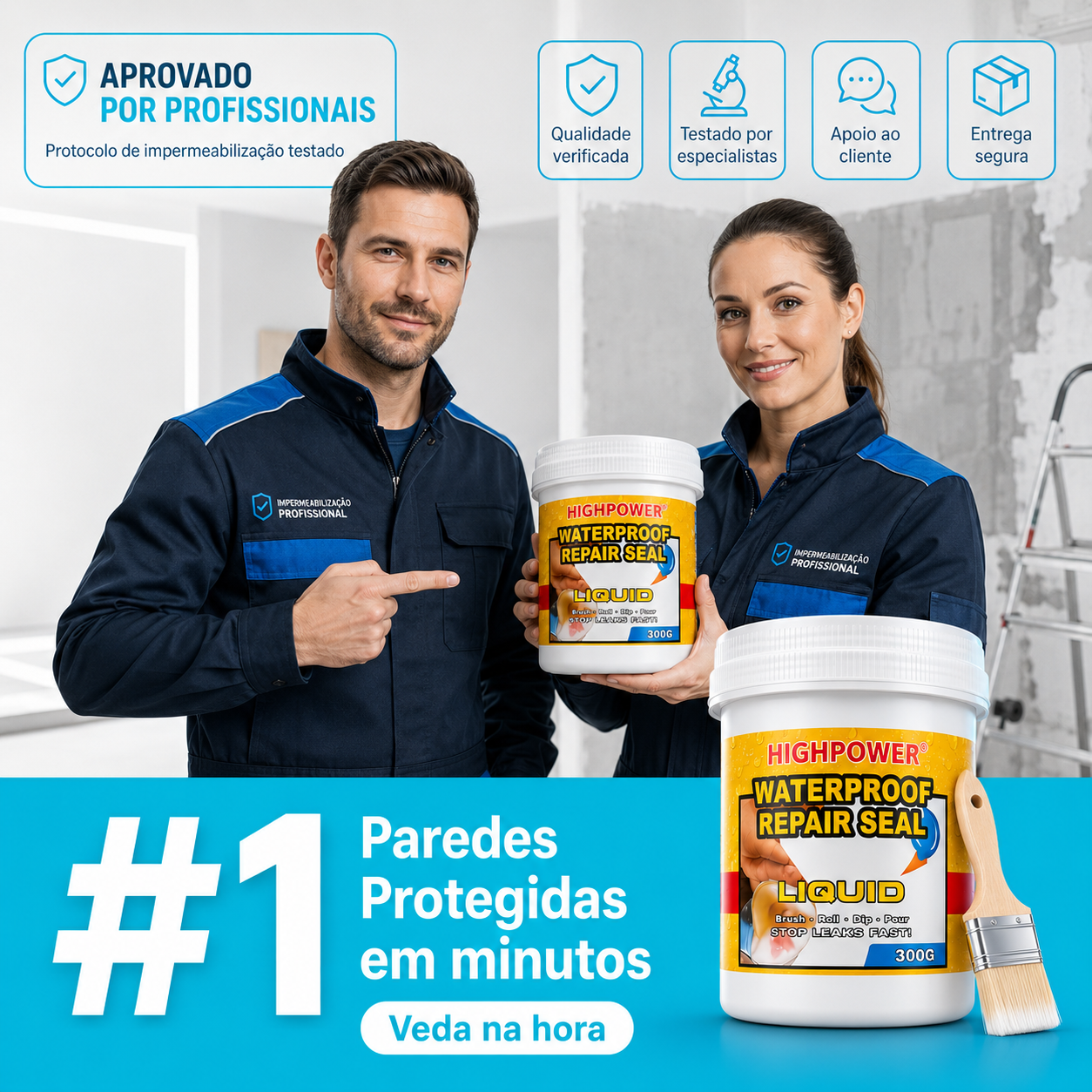 WaterBlock™ – Selante Impermeabilizante para Paredes e Tetos