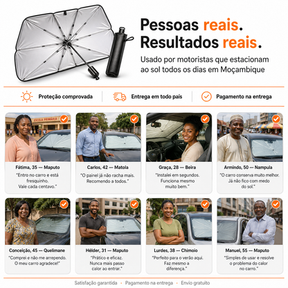 SunBrisa™- Guarda-Sol Automotivo Anti-Calor