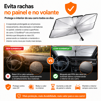 SunBrisa™- Guarda-Sol Automotivo Anti-Calor