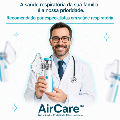 AirCare™ - Nebulizador Portátil de Alívio Imediato