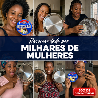 InoxMagic™-  Pasta de Limpeza  de Panelas queimadas +60% DE DESCONTO SOMENTE HOJE! 🔥