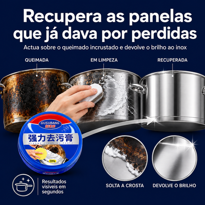InoxMagic™-  Pasta de Limpeza  de Panelas queimadas +60% DE DESCONTO SOMENTE HOJE! 🔥