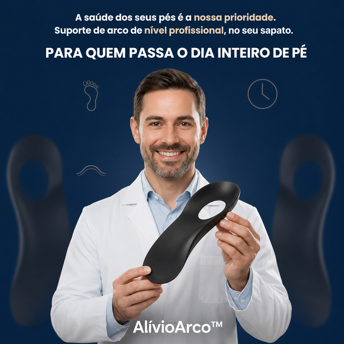 AlívioArco™ – Palmilha Ortopédica para dores +60% DE DESCUENTO SOMENTE HOJE! 🔥