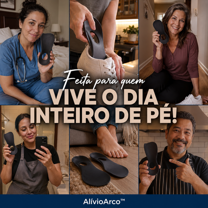 AlívioArco™ – Palmilha Ortopédica para dores +60% DE DESCUENTO SOMENTE HOJE! 🔥