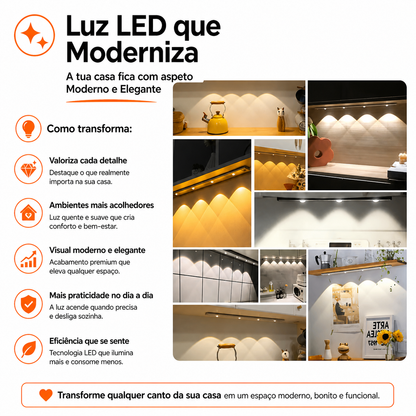 HomeLED™ - Luminária LED com sensor de Movimento