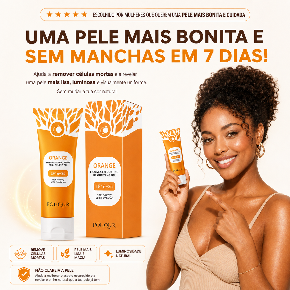 POUQUR™ – Gel Esfoliante Corporal + 60% DE DESCUENTO SOMENTE HOJE! 🔥