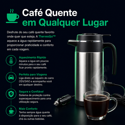 ThermoGo™ - Chaleira Elétrica para Carro