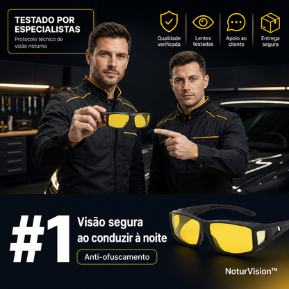 NoturVision™ – Óculos Automotivo Anti-Ofuscamento