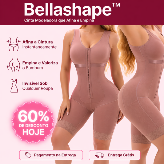 Bellashape™ - Cinta Modeladora que Afina e Empina [FEITO NOS EUA🇺🇸]
