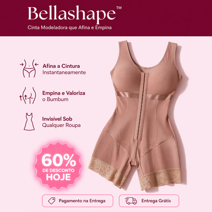 Bellashape™ - Cinta Modeladora que Afina e Empina [FEITO NOS EUA🇺🇸]