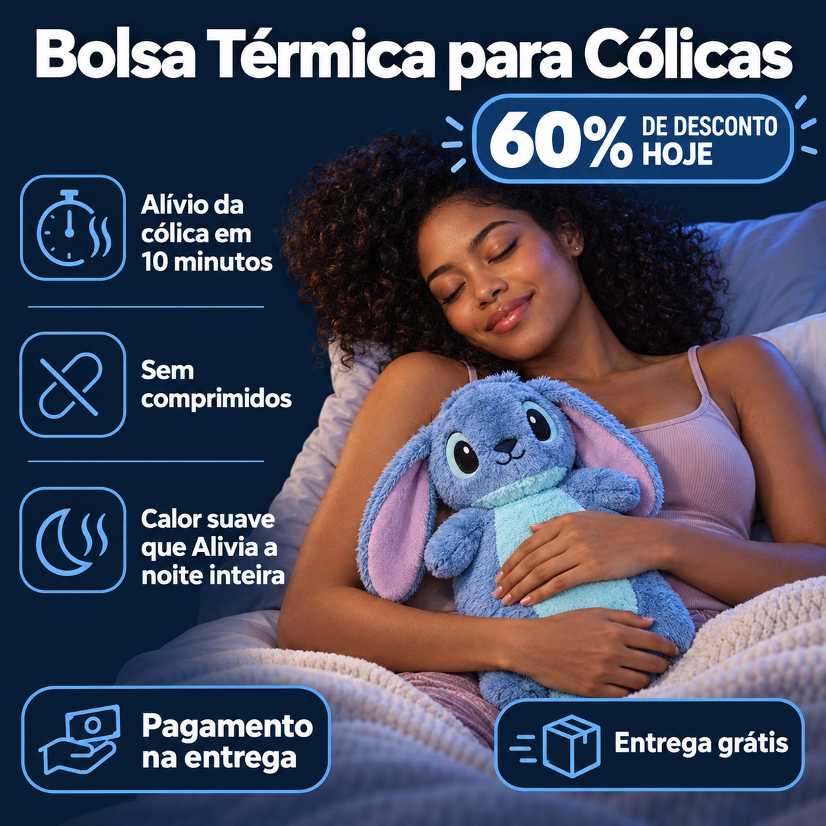 STICH™ Bolsa Térmica de Pelúcia  + 60% DE DESCONTO SOMENTE HOJE! 🔥