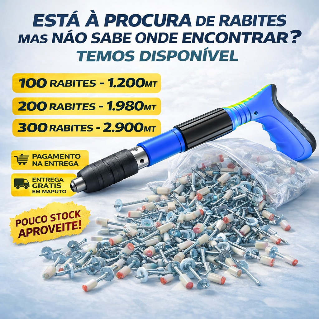 ⚡ FixPro™ – Rabites de Alta Fixação para Pistolas de Rabites
