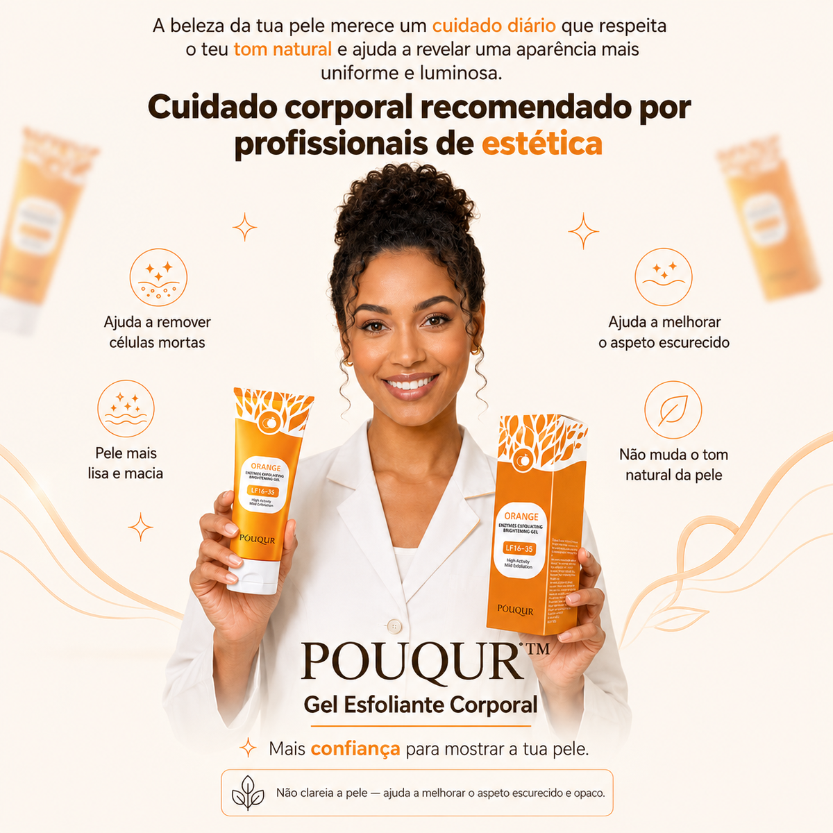 POUQUR™ – Gel Esfoliante Corporal + 60% DE DESCUENTO SOMENTE HOJE! 🔥